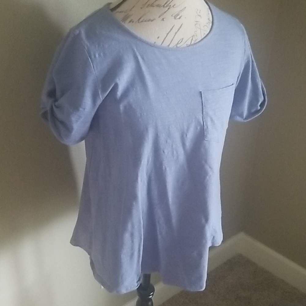 Twist Sleeve Pocket Tee M